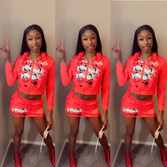 Ed Hardy Skirt Set